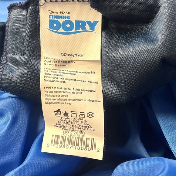 Disney Finding Nemo Doris Girl's Dress Halloween Costume Fit & Flare Party - Picture 5 of 5